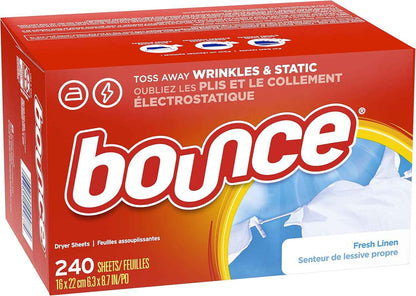 Bounce Fabric Softener Sheets, Fresh Linen Scent