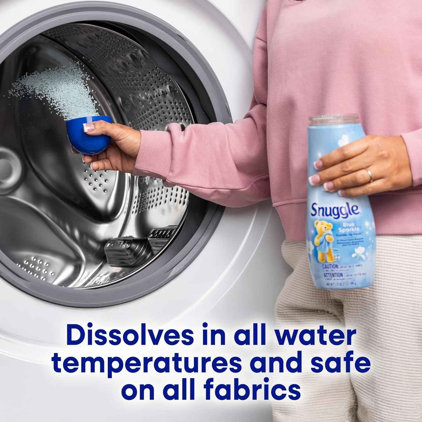 Snuggle In Wash Scent Booster, Laundry Beads for Long-Lasting Freshness, Fragrance Enhancer for Clothes, Bedding & Activewear, HE Safe
