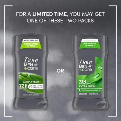 Dove_Men+Care_Extra_Fresh_Men's_Antiperspirant_Deodorant_Stick_Extra_Fresh_Twin_pack_With_72-hour_sweat_&_odor_protection_with_1/4_Moisturizing_Cream_&_Long-lasting_Citrus_Scent_2.7_oz