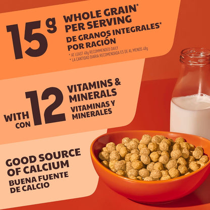 REESE'S_PUFFS_Peanut_Butter_Lovers_Breakfast_Cereal,_Made_with_Whole_Grain_and_Real_REESE'S_Peanut_Butter,_Family_Size,_19.7_oz