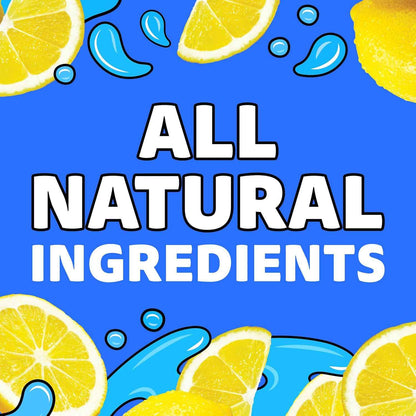 Capri Sun Flavored with Other Natural Flavor Juice Drink Blend, for School Lunches and On-the-Go Hydration, Lemonade, All Natural Ingredients