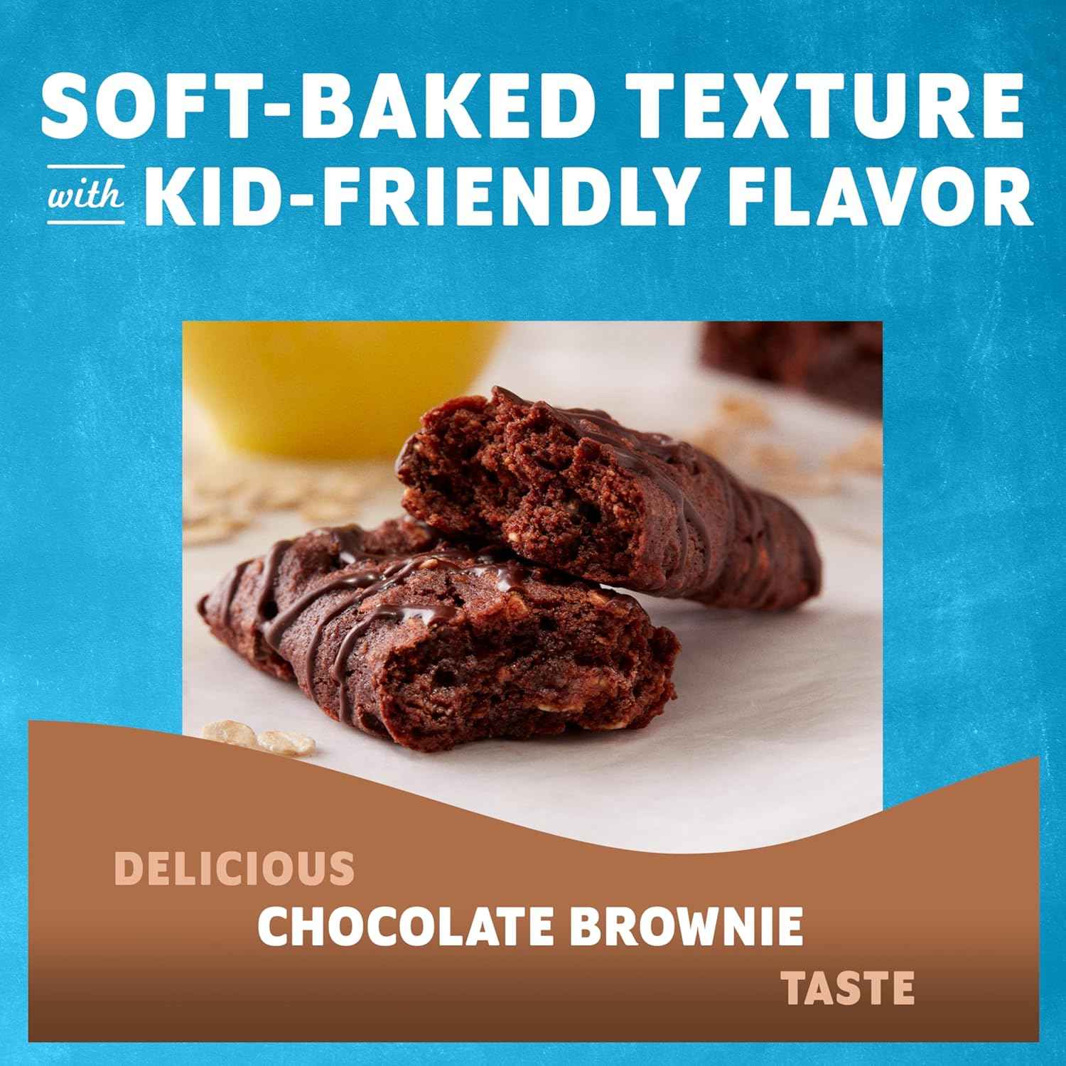 Zbar - Chocolate Brownie - Soft-Baked Energy Snack Bars - Non-GMO - 11g Whole Grains - USDA Organic Granola Bars - Snacks for Kids