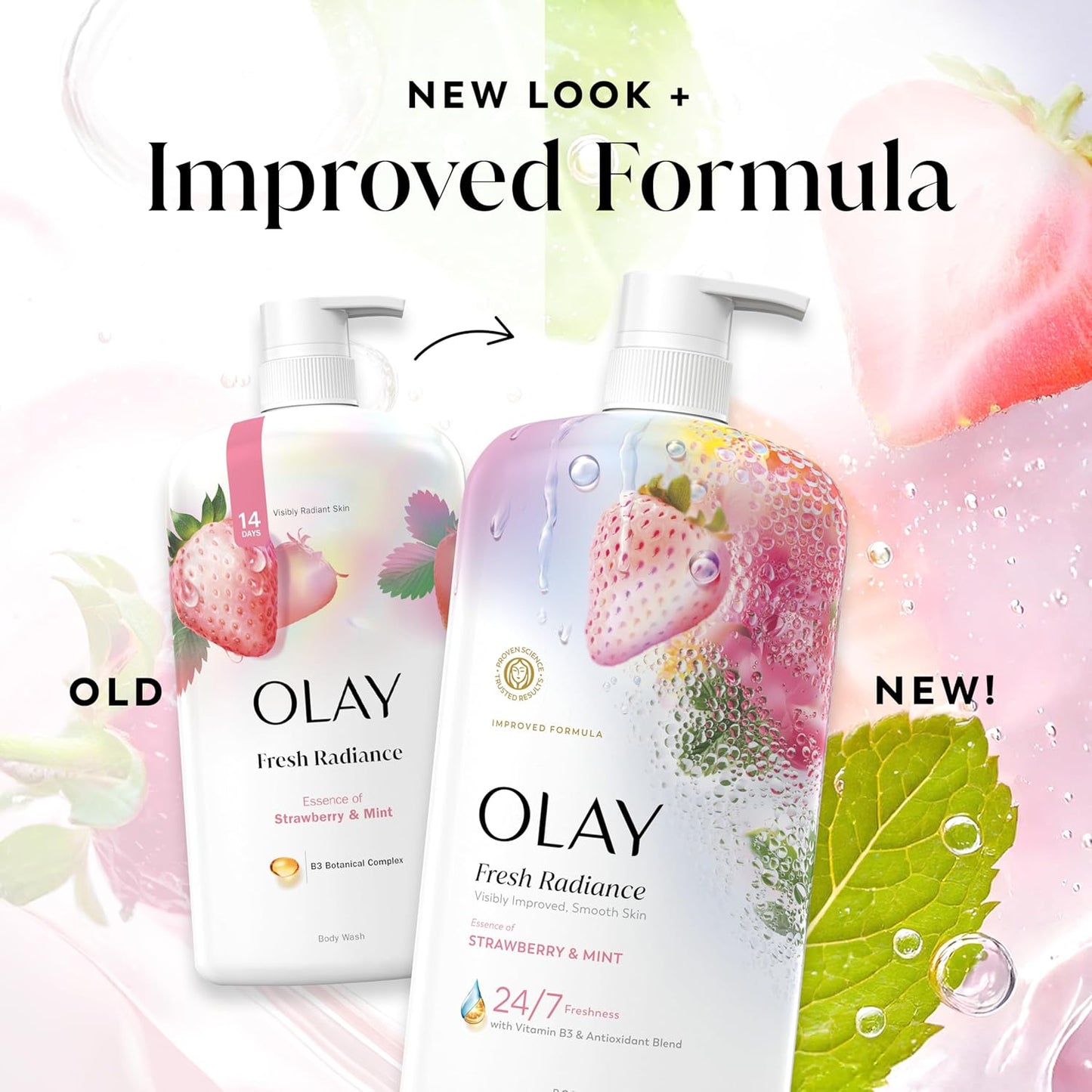 Olay_Body_Wash_for_Women,_Fresh_Radiance,_24/7_Skin-Loving_Freshness,_Visibly_Radiant,_Plant_Based_Cleansers,_Vitamin_B3_&_Antioxidant_Blend,_For_All_Skin_Types,_Strawberry_&_Mint_Scent,_29_fl_oz