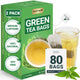 Green Tea - 80 Tea Bags (Pack of 2)