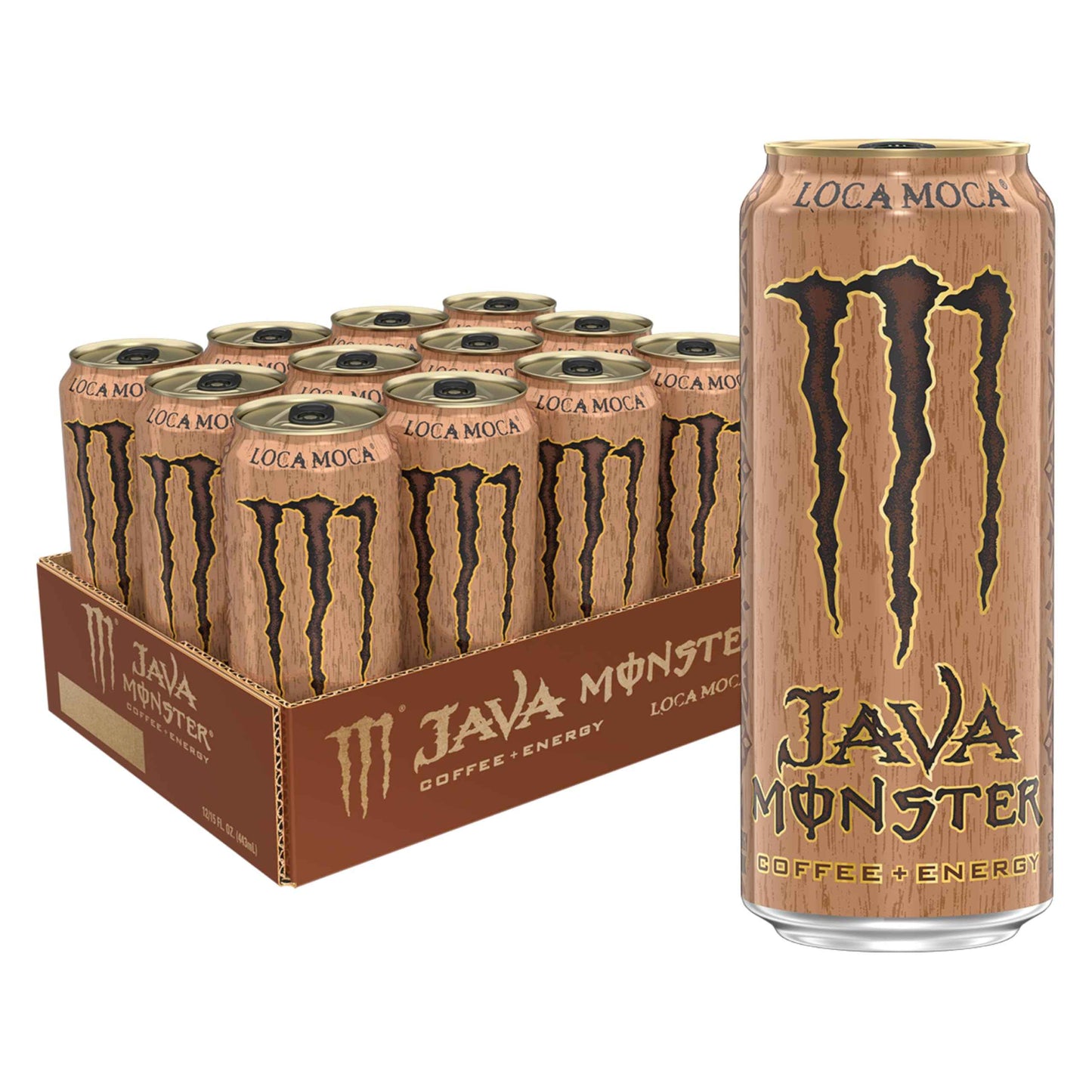 Java Monster, Coffee + Energy Drink, 15 Ounce