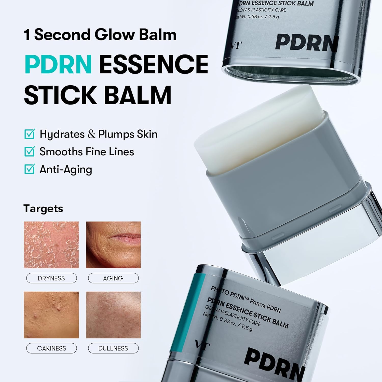 VT_COSMETICS_PDRN_Essence_Stick_Balm,_PDRN_Collagen_Multi_Wrinkle_Stick,_All-in-One_Eye_&_Neck_Treatment,_Glow_Makeup_Base_&_Face_Treatment_Balm,_Plumping,_Fine_Lines_(0.33_oz.)