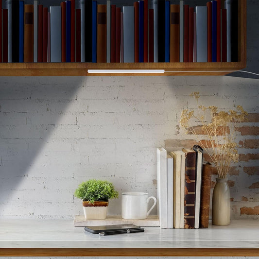 USB_Powered_Under_Cabinet_Lighting,_12"_Tool-Free_Mount_Dimmable_LED_Strip_for_Pantry_&_Workspace