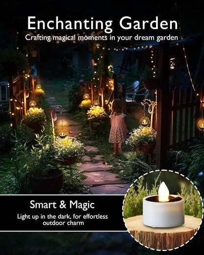 Homemory_4/8/12Pcs_Solar_Tea_Lights_Outdoor_Waterproof,_Rechargeable_Dusk_to_Dawn_Lighting,_Flameless_Flickering_LED_Votive_Candles_for_Fairy_Garden_Decor,_Patio_Tables,_Christmas_Lanterns,_Windows