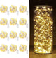 [12 Pack] 7 Feet 20 LED - Warm White