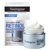 Neutrogena Rapid Wrinkle Repair Retinol Face Moisturizer, Daily Anti-Aging Face Cream with Retinol & Hyaluronic Acid to Fight Fine Lines, Wrinkles, & Dark Spots