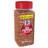 McCormick Crushed Red Pepper, Perfect for Sprinkling Onto Pizza, Beef, Pork, 4.62 oz