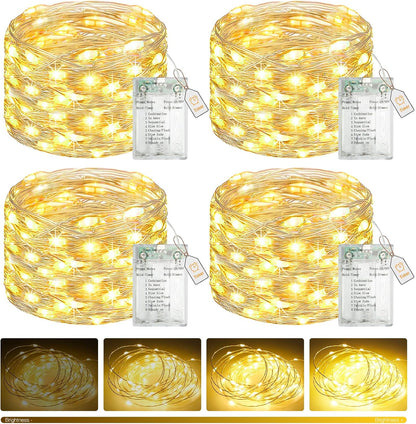 btfarm_4_Pack_Fairy_Lights_Battery_Operated_with_Timer,_16.4_FT_50_LED_Silver_Wire_Twinkle_String_Lights_8_Modes_Dimmable_Waterproof_for_Indoor_Christmas_Bedroom_Wedding_Decorations,_Warm_White