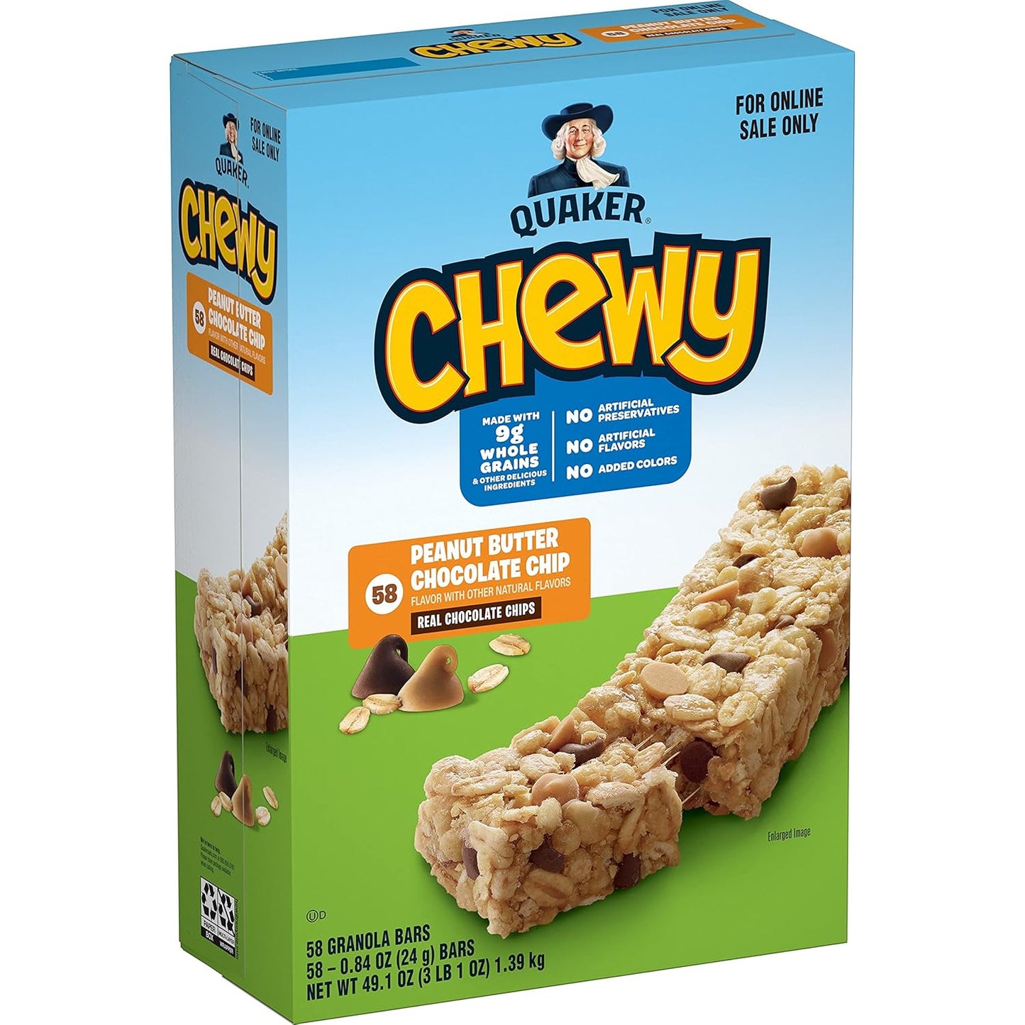 Quaker_Chewy_Granola_Bars,_Peanut_Butter_Chocolate_Chip,_58_Count