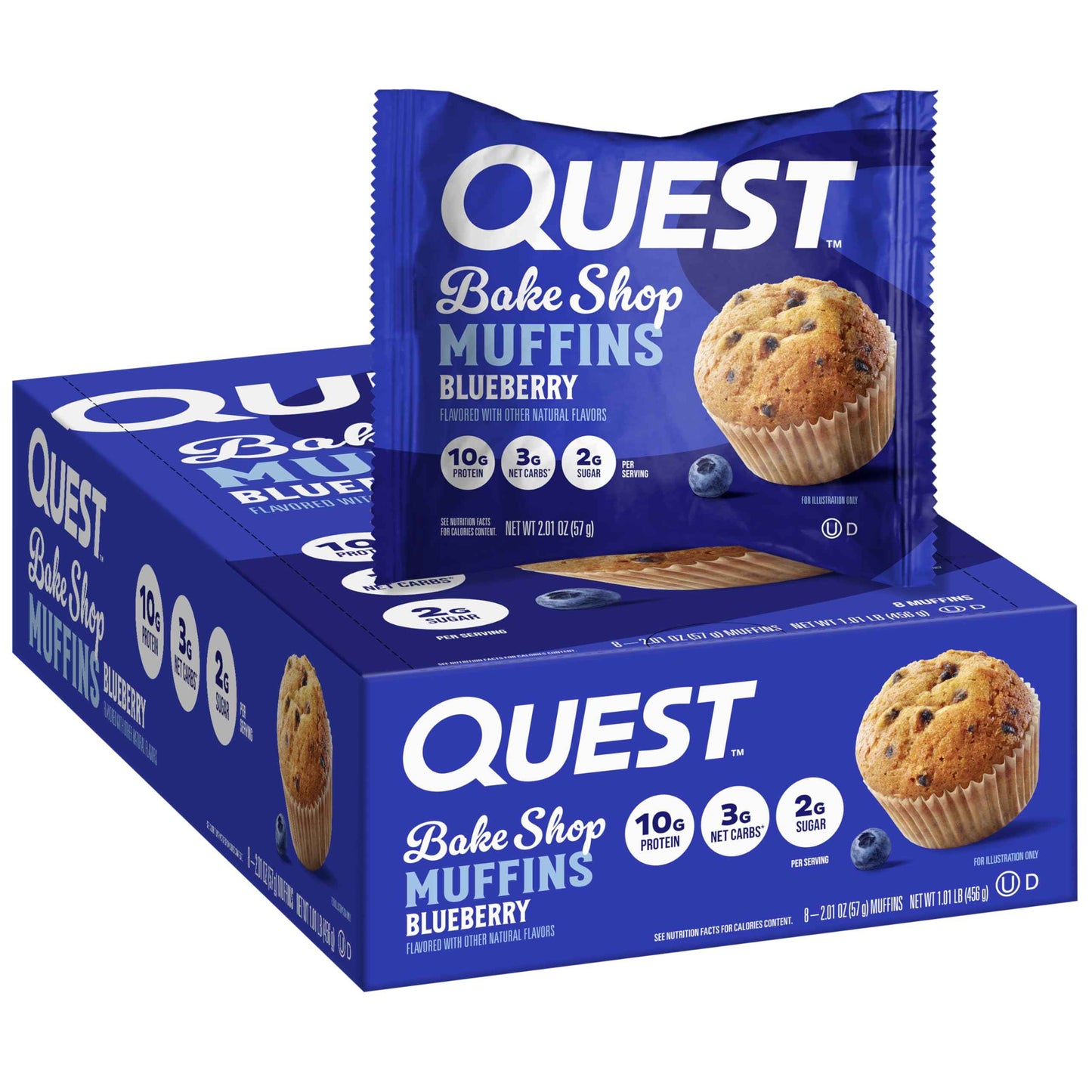 Quest Nutrition, 10g Protein, 2g Net Carb, Less than 1g Sugar, Protein Snack