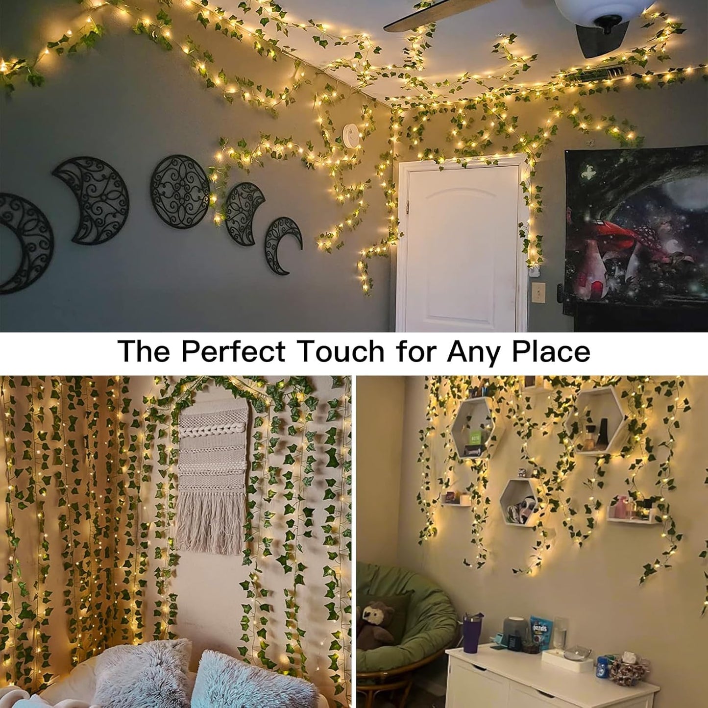 suddus_Vines_with_Light_for_Bedroom,_200_LED_Fairy_Lights_with_Vines,_Ivy_Curtain_Lights_for_Dorm,_Wedding,_Party,_Wall,_Indoor,_Outdoor_Decor,_6.5ft_x_6.5ft