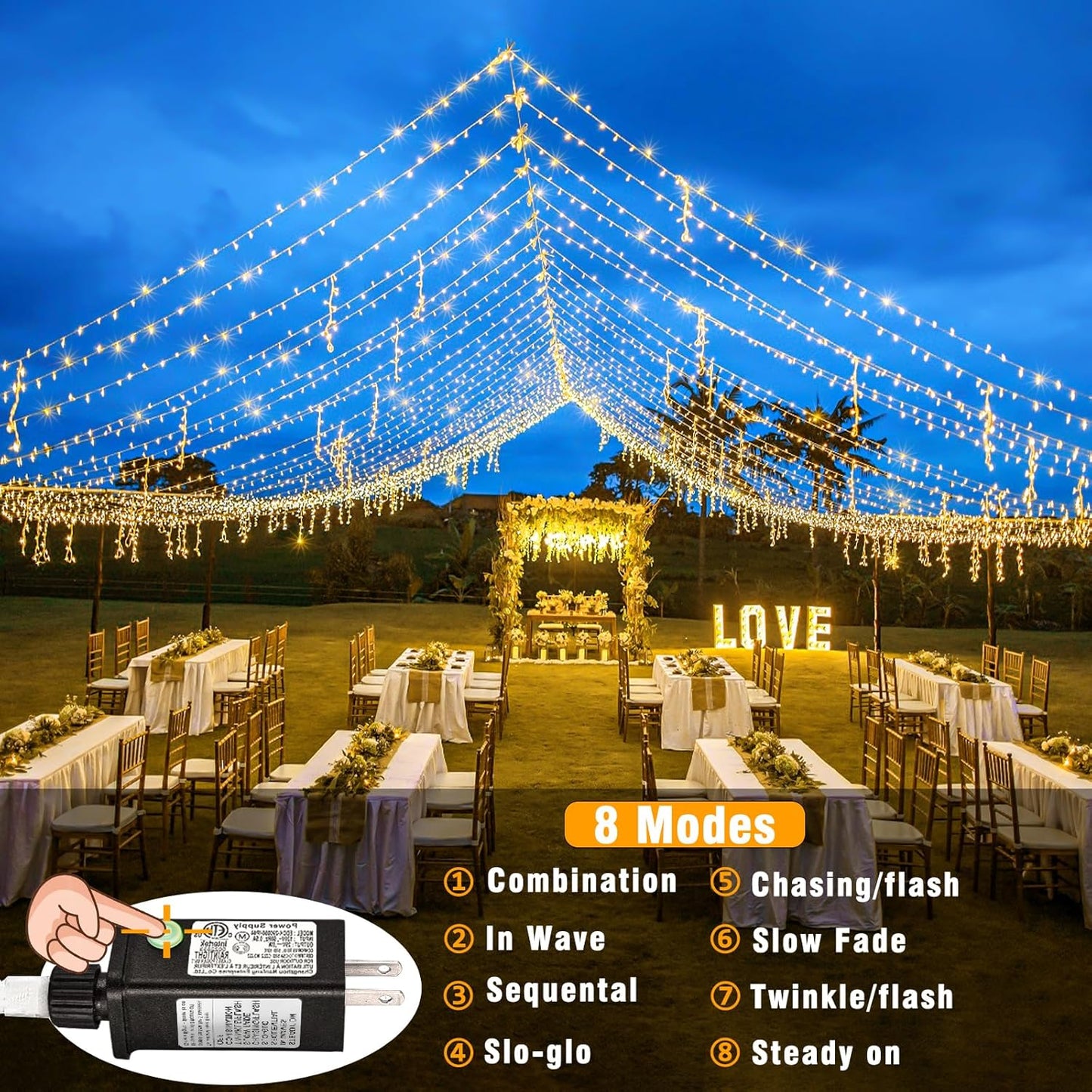 300_LED_Christmas_Lights_Outdoor_Indoor_100ft_Connectable_Warm_White_Christmas_Lights_8_Modes_Clear_Wire_Waterproof,_Plug_in_Twinkle_Fairy_String_Light_for_Bedroom_Wedding_Party_Xmars_Tree_Decorations