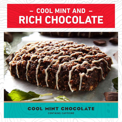 CLIF BAR - Energy Protein Bars - Cool Mint Chocolate with Caffeine - Made with Organic Oats - Energy Bars - Non-GMO