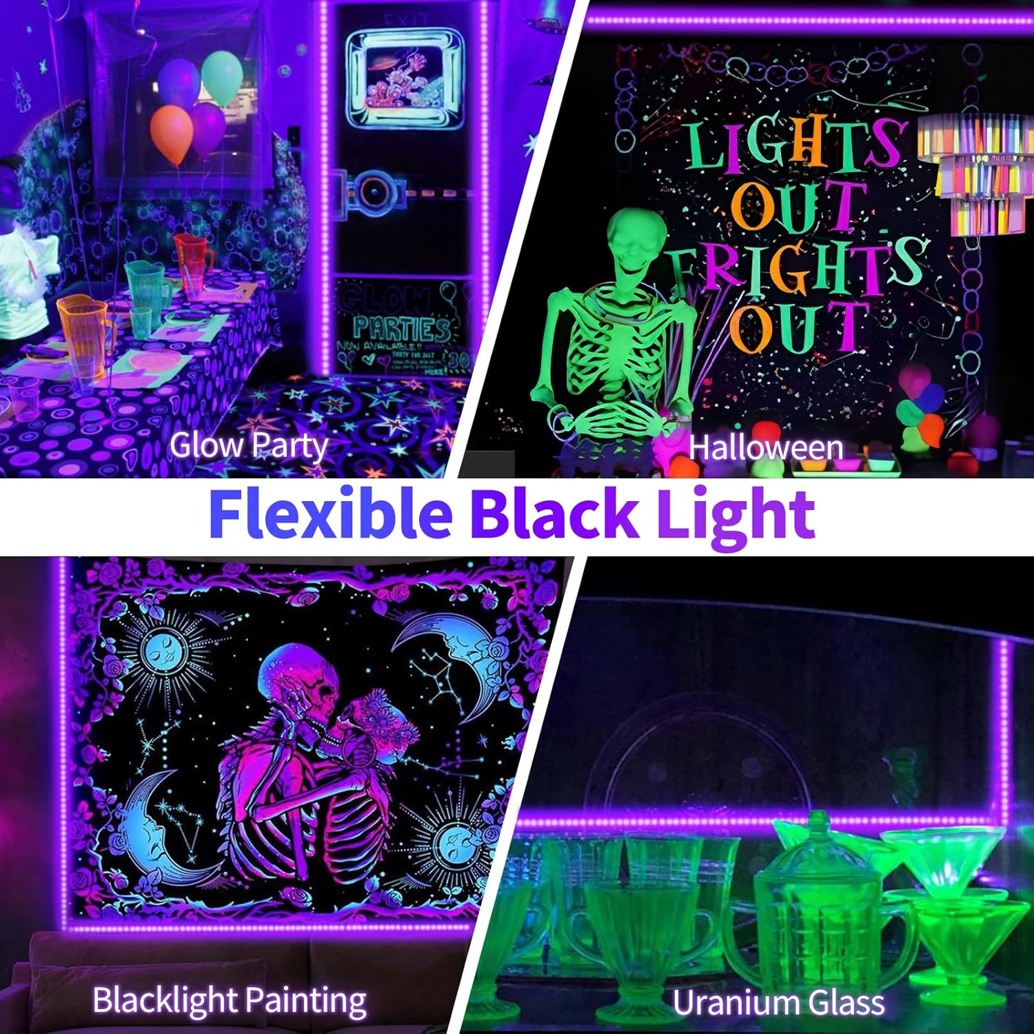 50_Ft/66FT_Black_Light_Strip_&_Remote,_900LEDs,_Dimmable_12V_Flexible_Black_Lights_for_Glow_Party,_Bedroom,_Hallween,_Fluorescent_Tapestry_Poster,_3_Light_Modes,_Non-Waterproof