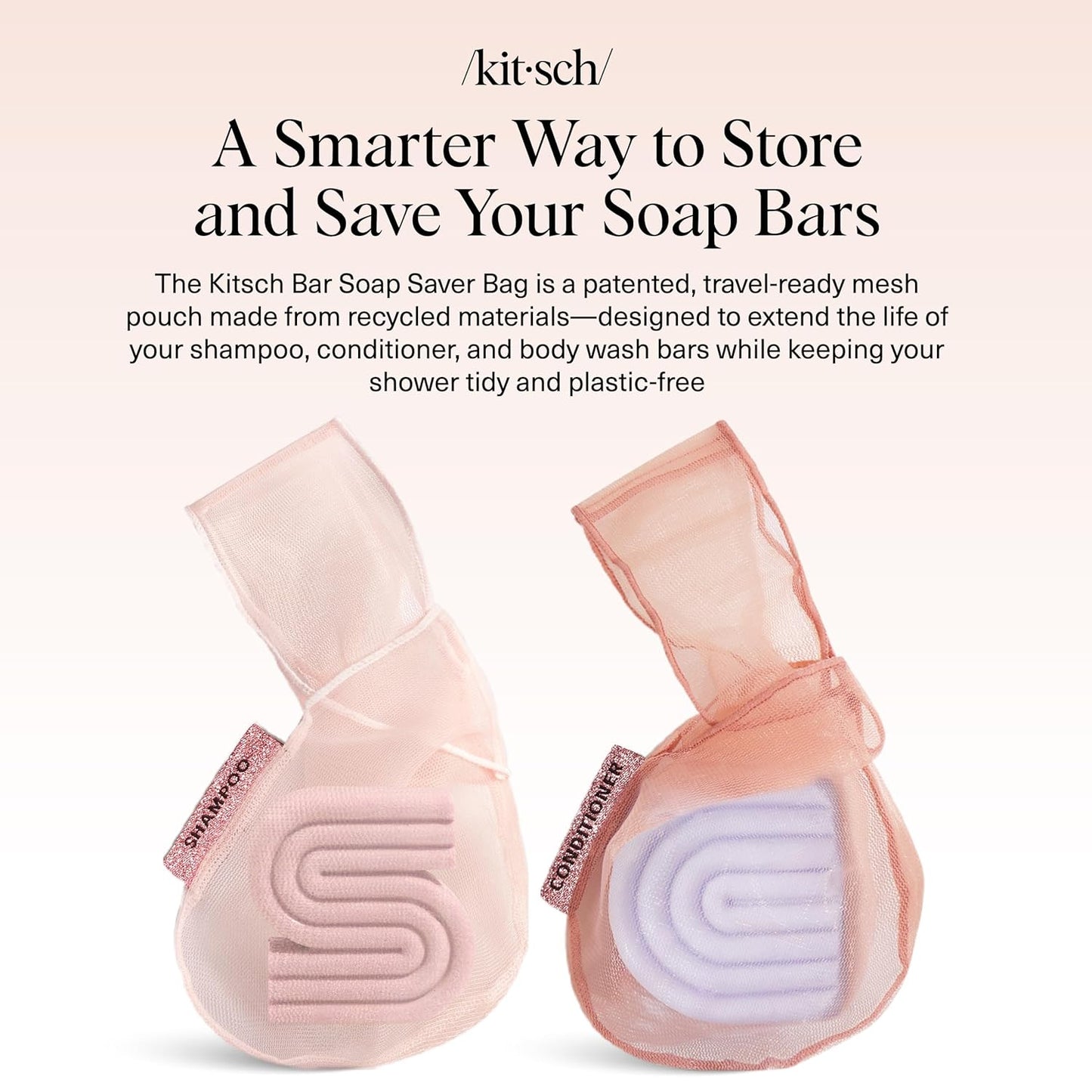 Kitsch_Bar_Soap_Saver_Pouch_–_Patented_Mesh_Soap_Bag_for_Shampoo_and_Conditioner_Bars_-_Extends_Use_&_Prevents_Soggy_Mess_-_Recycled_Beauty_Bar_Bag,_Eco-Friendly_-_2pc_Set,_Blush_&_Terracotta