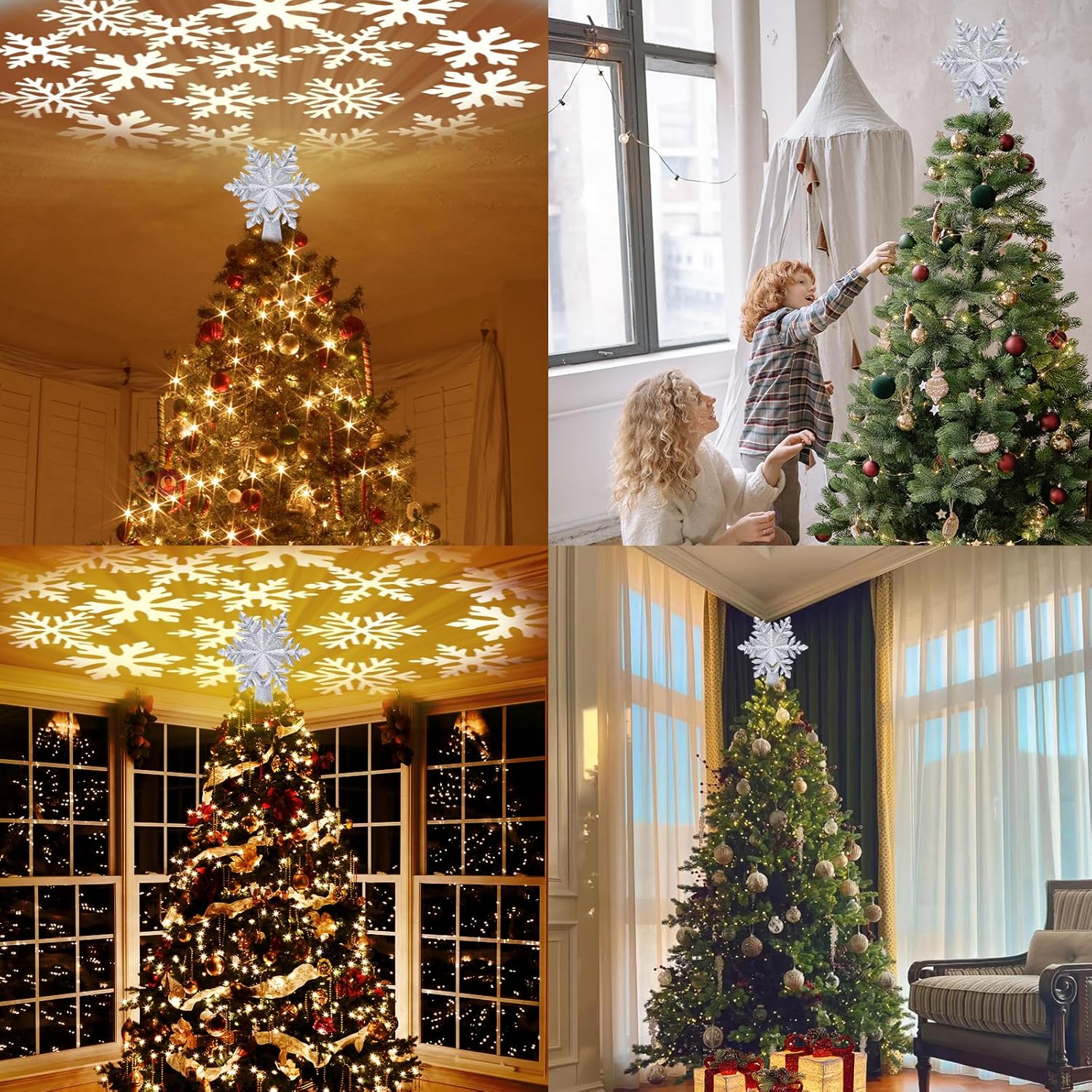 Christmas_Tree_Toppers_Lighted_with_6_Projection_Modes,_Christmas_Snowflake_Tree_Topper_with_Built-in_LED_Rotating_Lights,_Silver_3D_Glitter_Projection_for_Xmas_Party_Holiday_Decorations