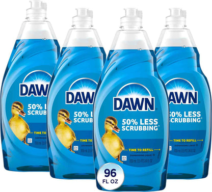 Dawn Ultra Dish Soap, Dishwashing Liquid, Original, Dish Soap Liquid, Dish Soap Refill