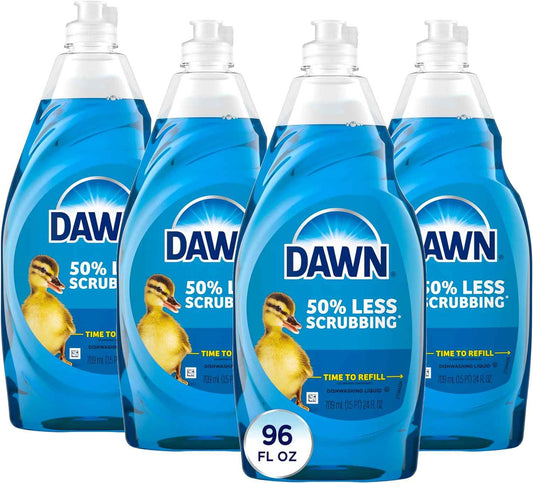 Dawn Ultra Dish Soap, Dishwashing Liquid, Original, Dish Soap Liquid, Dish Soap Refill