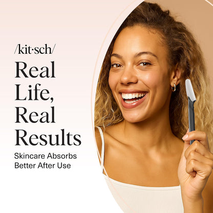 Kitsch_Dermaplane_Razor_for_Women_Face_–_Face_Razors_for_Women_&_Men,_Eye_Brow_Razors_&_Face_Shaver_–_Exfoliating_Facial_Razor_&_Dermaplaner_as_Skin_Care_Tool_for_Smoother_Skin_-_Black,_6_pcs
