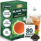 Black Tea - 80 Tea Bags (Pack of 2)