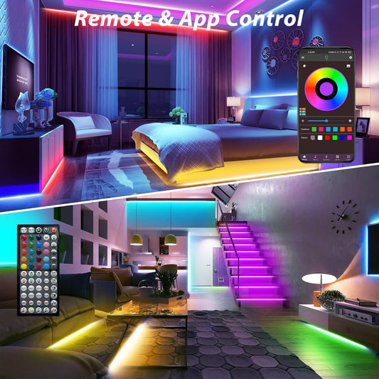 Led_Lights_for_Bedroom_50ft/100ft/150ft/200ft_Music_Sync_Color_Changing_Led_Strip_Lights_with_Remote_and_App_Control_RGB_Led_Light_Strip_for_Home_Party_Room_Decor