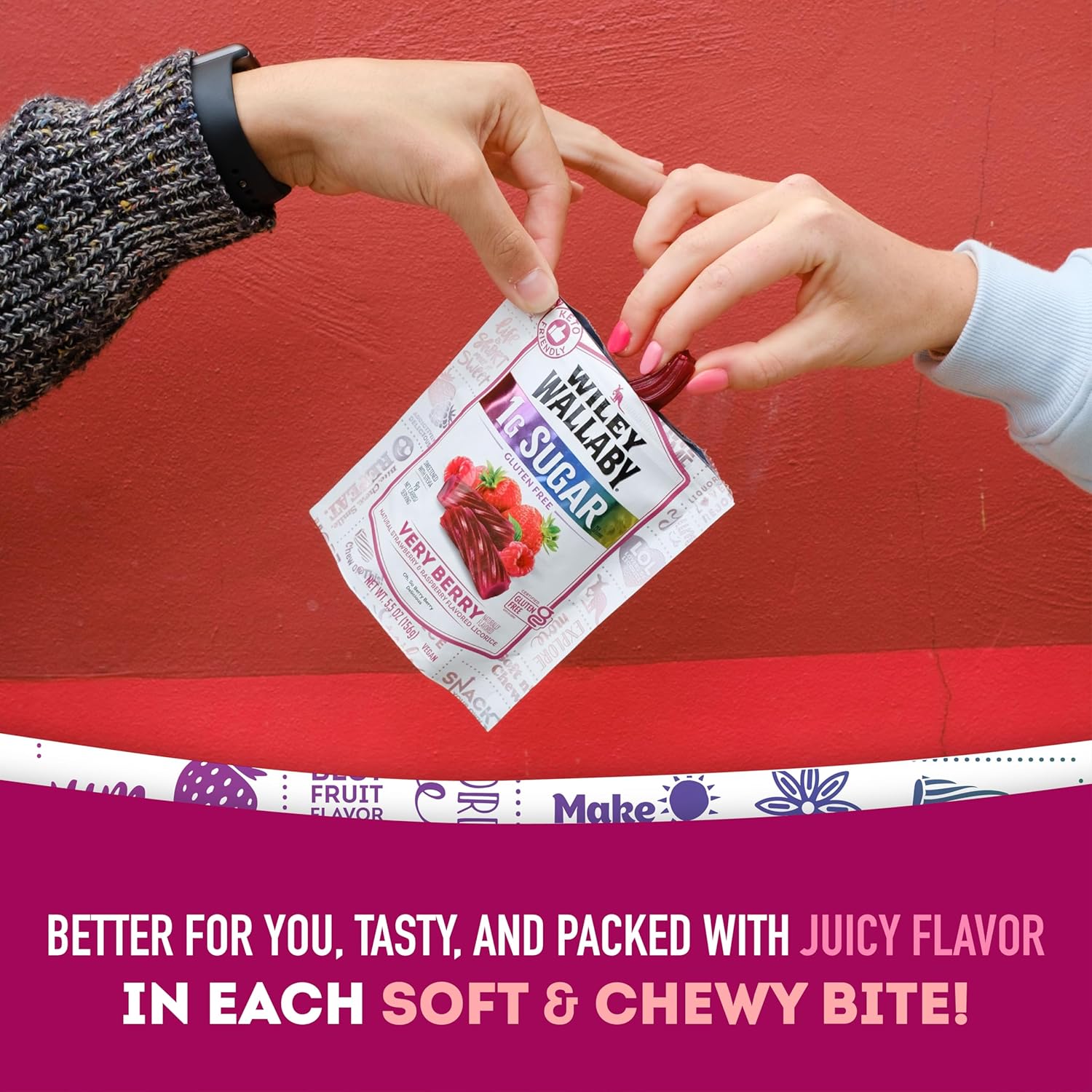 Wiley_Wallaby_5.5_Ounce_Very_Berry_Low_Sugar_Gluten_Free_Gourmet_Australian_Style_Soft_&_Chewy_Licorice_Candy_Twists_(5.5_Ounce_(Pack_of_1))