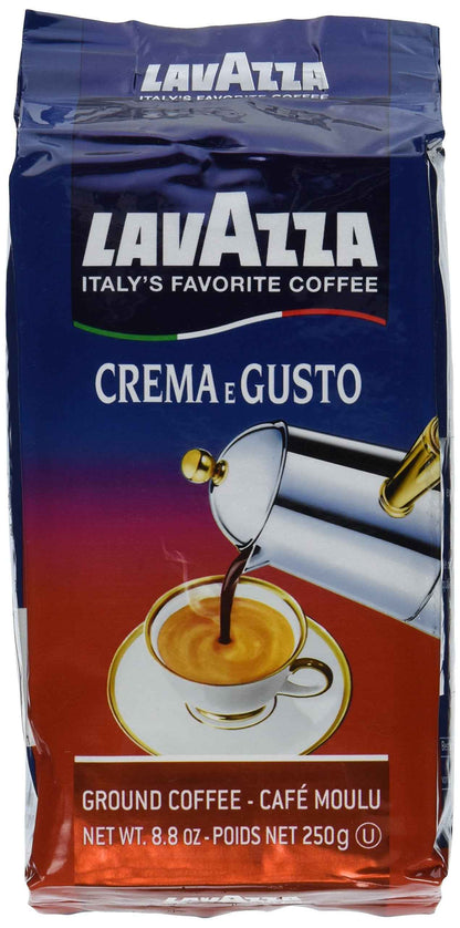 Lavazza Ground Coffee, Medium Roast, Arabica and Robusta Blend