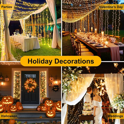 70FT_200LED_Christmas_String_Lights_Plug_in,_Outdoor_Indoor_Connectable_Twinkle_Fairy_Lights_with_Timer_and_8_Modes,_Christmas_Tree_Lights_for_Garden_Party_Wedding_Christmas_Decoration,_Warm_White