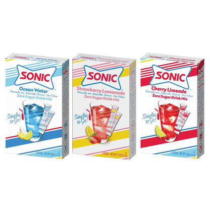 Sonic Singles to Go Powdered Drink Mix, 6 Sticks per Box