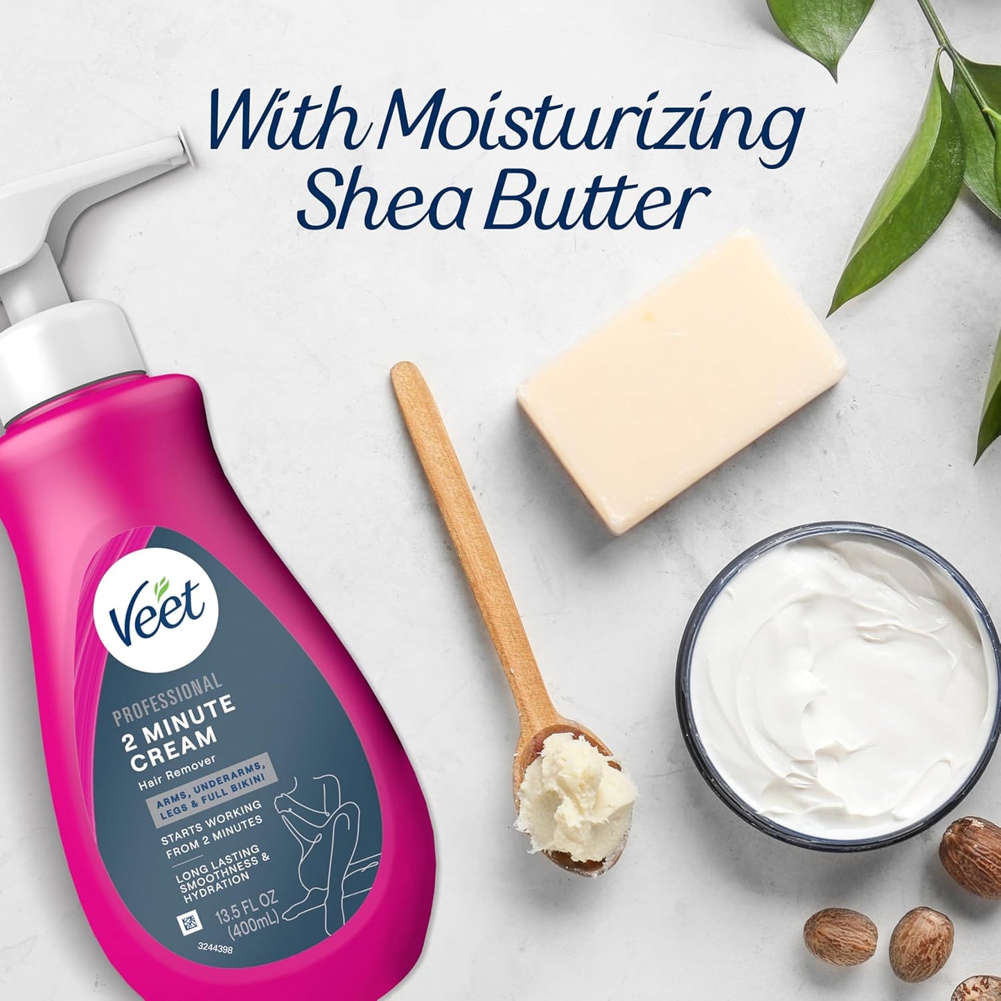 Veet_Professional_2_Minute_Cream_for_All_Skin_Types_with_Shea_Butter,_Full_Bikini_&_Pubic_Hair_Removal,_Dermatologically_Tested,_13.5_FL_OZ_Bottle_w/Spatula
