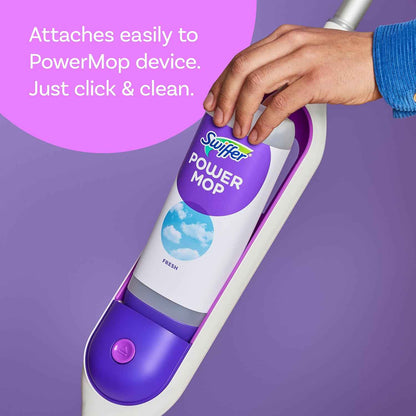 Swiffer PowerMop Floor Cleaning Solution, PowerMop Refills, Floor Cleaner for Mopping
