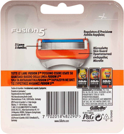 Gillette Fusion 5 Blades for Men Replacement