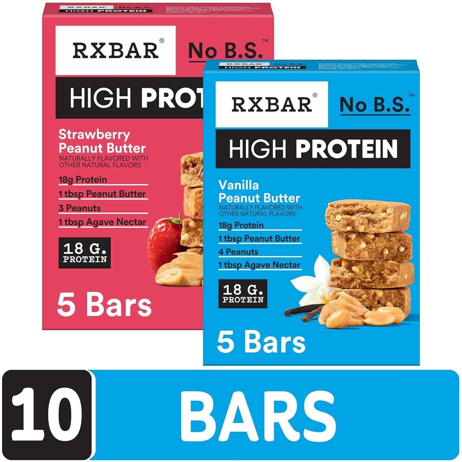 RXBAR High Protein Bars, Gluten Free, Protein Snacks
