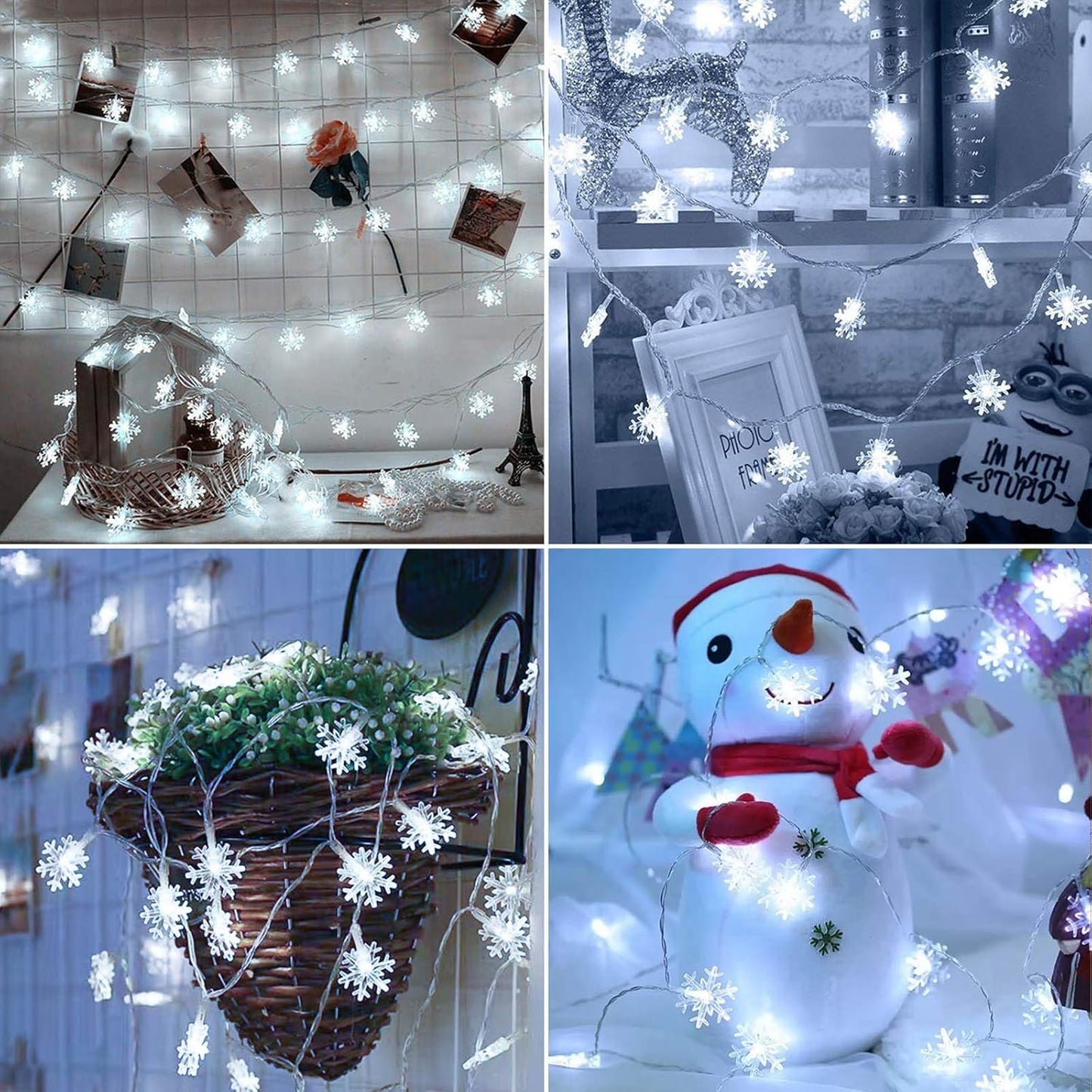 BrizLabs_White_Snowflake_Christmas_String_Lights,_16.08ft_40_LED_Christmas_Lights_with_Remote,_Snowflake_String_Light_Battery_Operated,_8_Modes_Xmas_Tree_Light_Waterproof_for_Outdoor_Indoor_Decoration