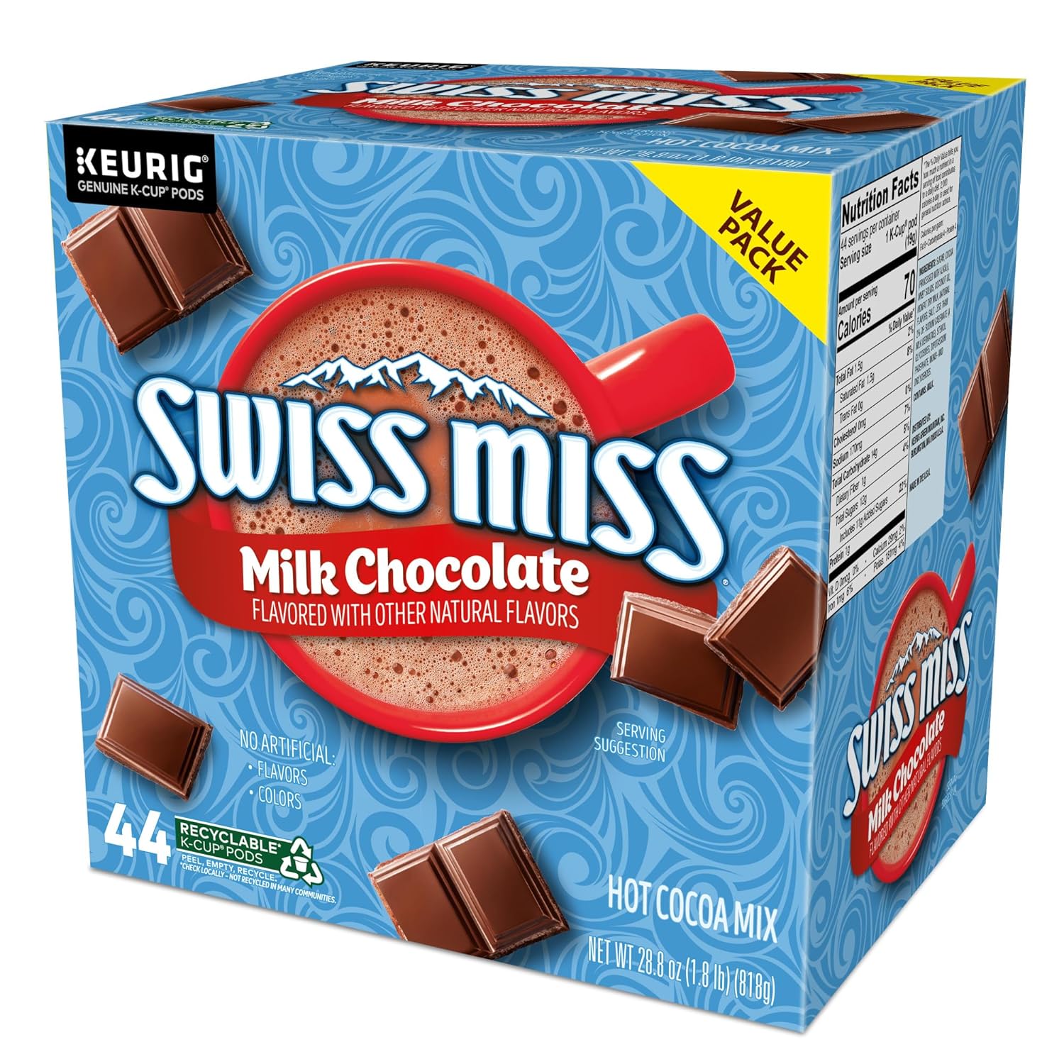 Swiss_Miss_Milk_Chocolate_Hot_Cocoa,_Single-Serve_Keurig_K-Cup_Pods,_Hot_Chocolate,_44_Count
