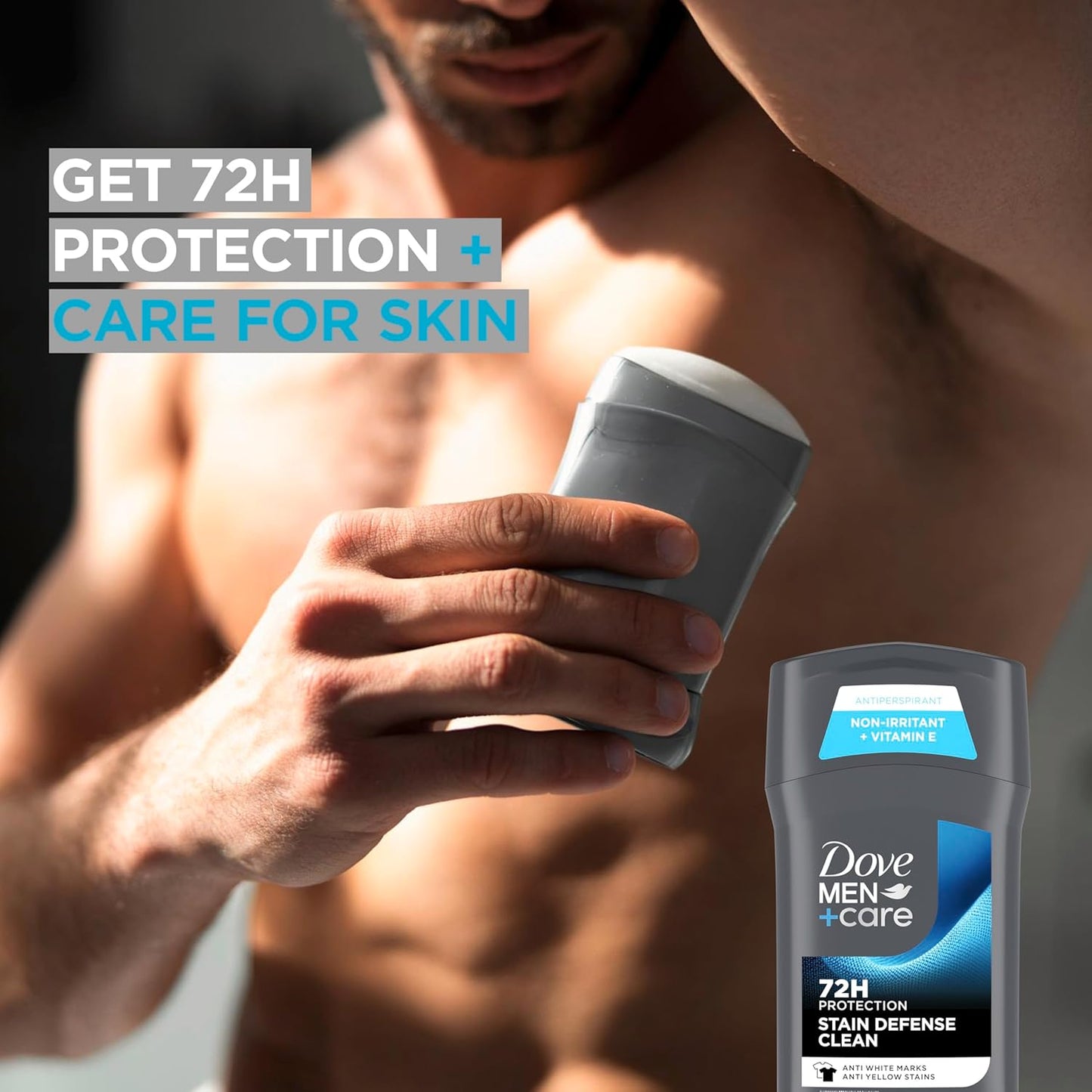 Dove_Men+Care_Deodorant_Stick_4_Count_Stain_Defense_Clean_for_Men,_Anti-white_Marks_&_Anti-yellow_Stains_with_72-hour_Sweat_and_Odor_Protection_2.7_oz