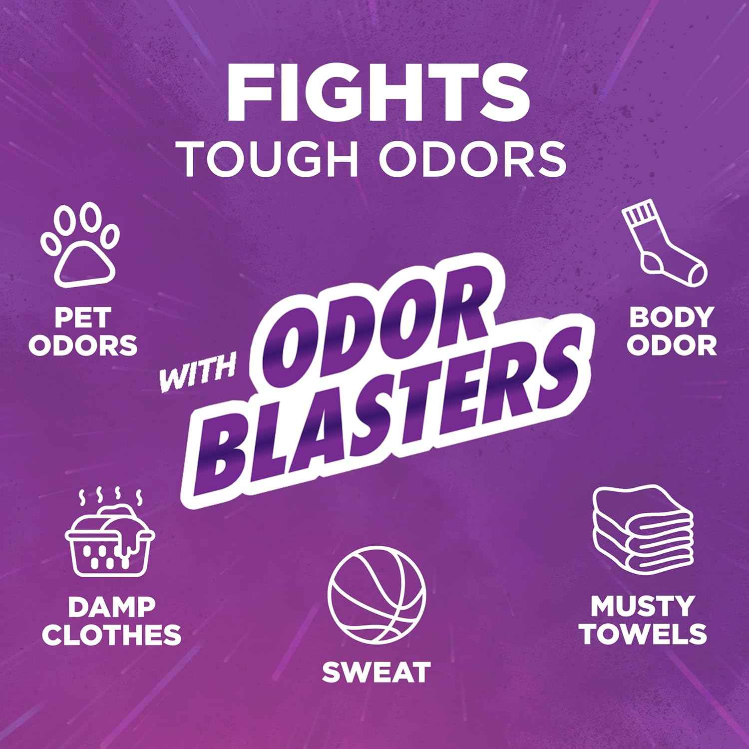 ARM & HAMMER Plus OxiClean Odor Blasters, Liquid Laundry Detergent