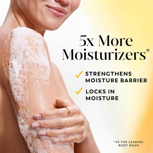 Olay Body Wash for Women, Ultra Moisture, 24/7 Moisture Barrier Repair, Hydrating Formula for Visibly Healthy Soft Skin, Vitamin B3 & Hyaluronic Blend, For All Skin Types, Shea Butter Scent