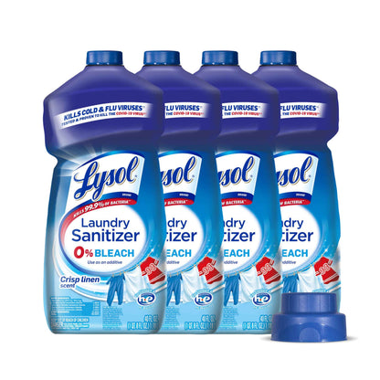 Lysol Laundry Sanitizer Additive, Bacteria-Causing Laundry Odor Eliminator, Detergent Additive