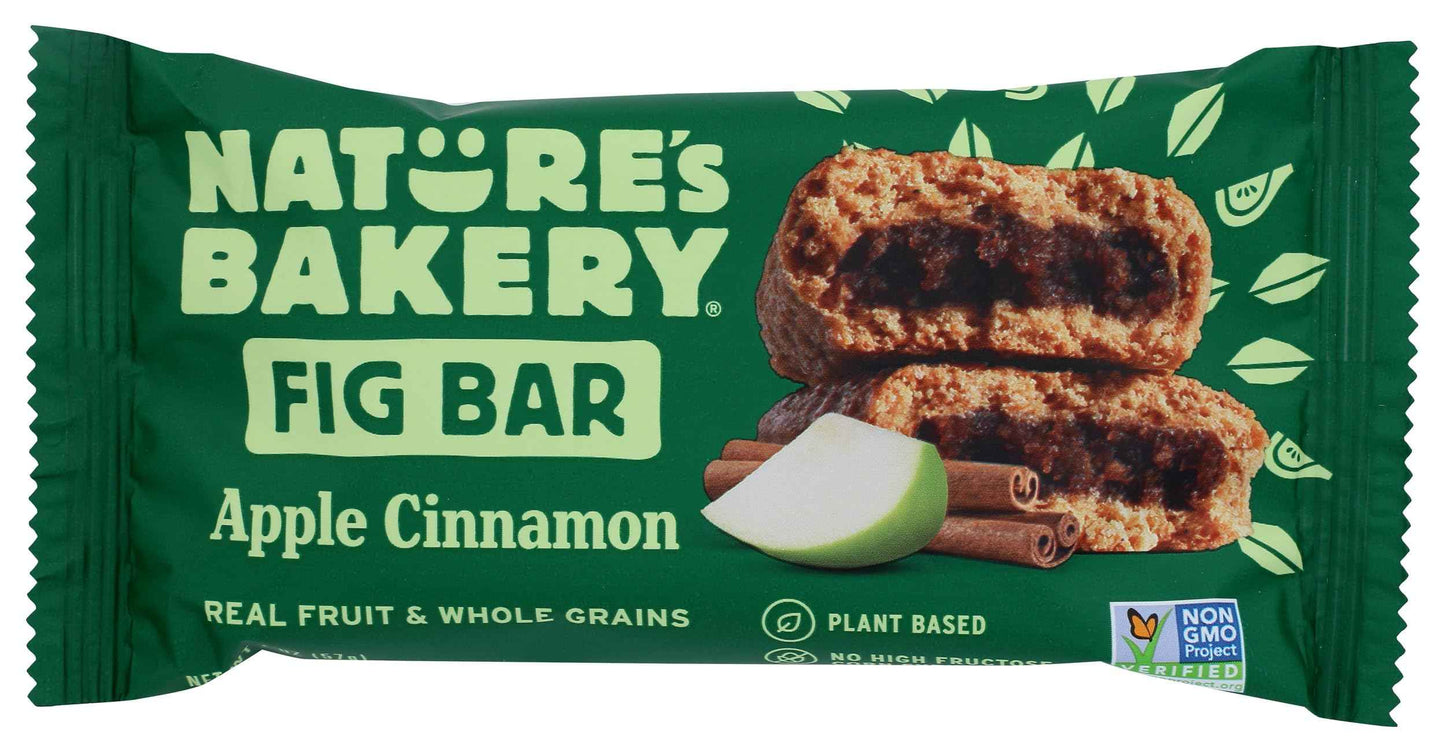 Nature's Bakery Whole Wheat Fig Bars, Real Fruit, Vegan, Non-GMO, Snack bar