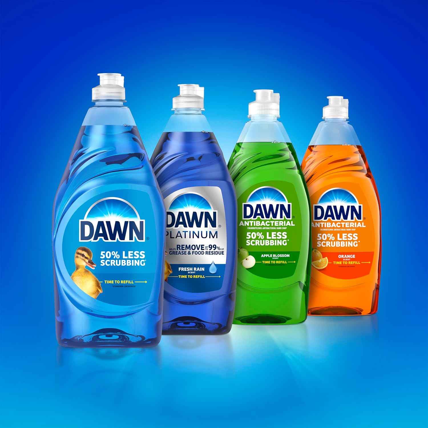 Dawn Ultra Dish Soap, Dishwashing Liquid, Original, Dish Soap Liquid, Dish Soap Refill