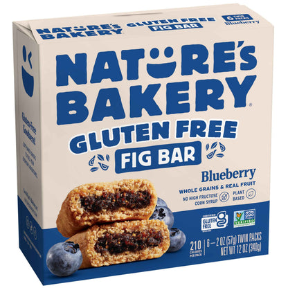 Nature’s Bakery Gluten Free, Real Fruit, Vegan, Non-GMO, Snack bar