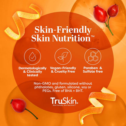 TruSkin_Vitamin_C_Face_Wash_Cleanser_-_Brightening_Facial_Cleanser_with_Vitamins_C_&_E,_Rosehip_Oil,_Aloe_Vera_&_MSM_-_Gently_Cleanses,_Refreshes_&_Supports_Radiant_Skin_-_4_fl_oz