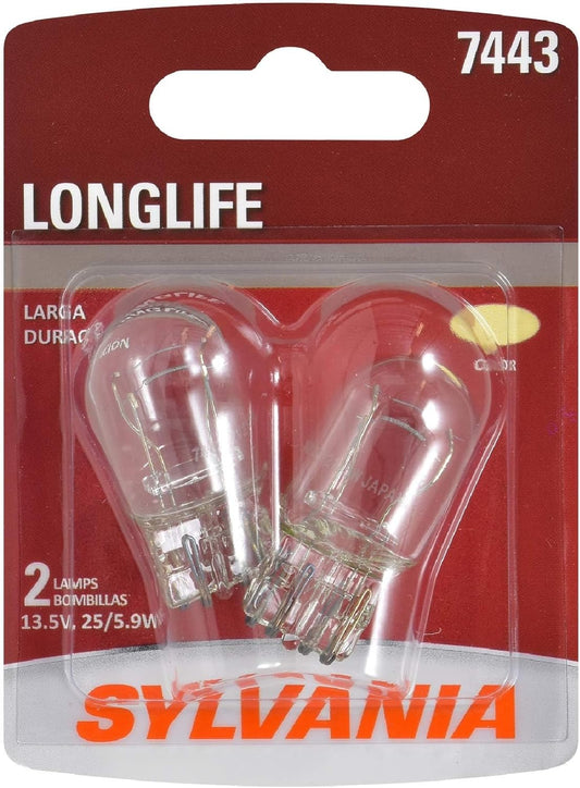 SYLVANIA_-_7443_Long_Life_Miniature_-_Bulb,_Ideal_for_Daytime_Running_Lights_(DRL)_and_Back-Up/Reverse_Lights_(Contains_2_Bulbs)