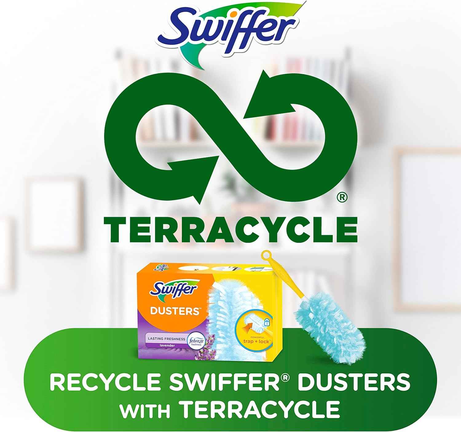 Swiffer Dusters Multi-Surface Duster Refills, Lavender Scent, 10 ct