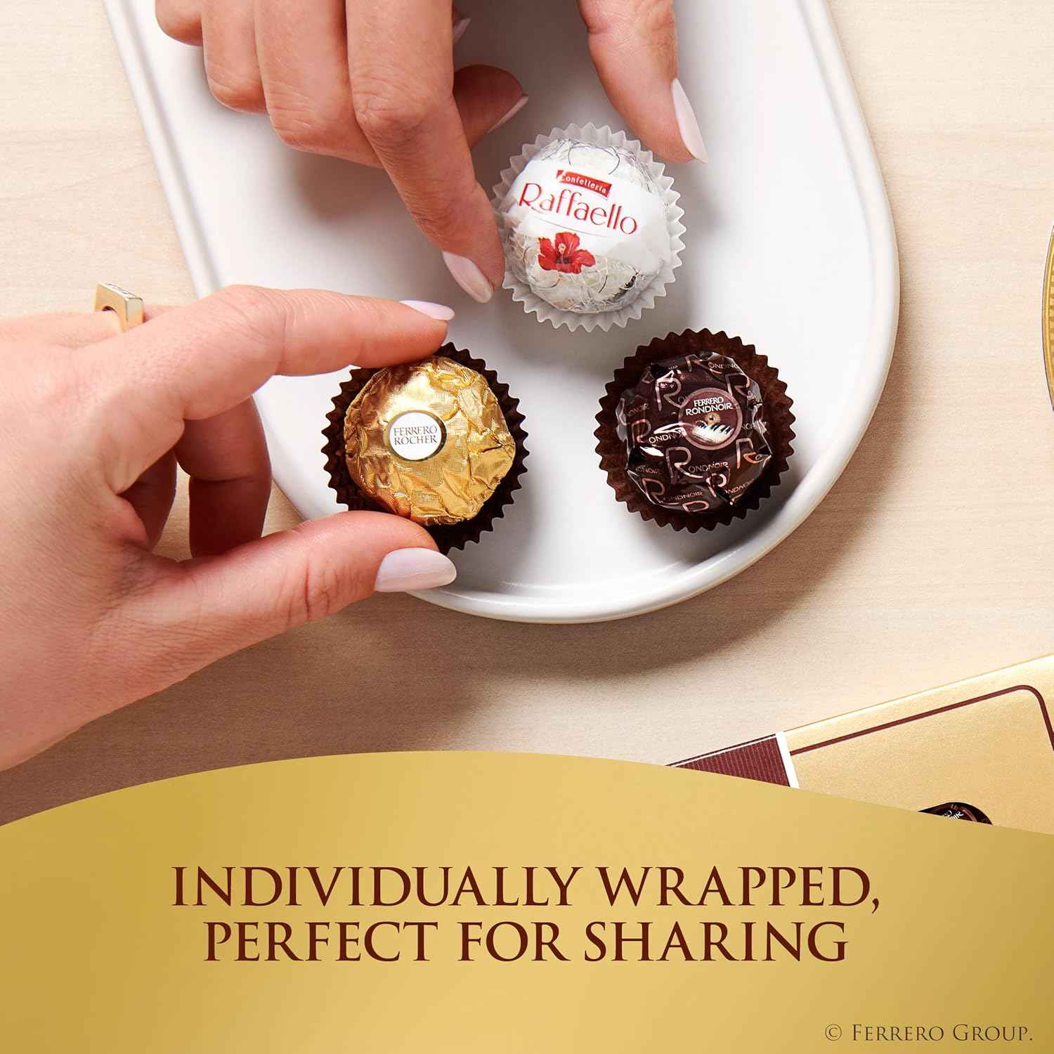 Ferrero Collection Gourmet Gift Box, Dark Chocolate and Coconut